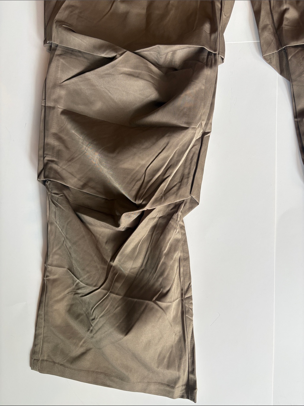 Nwt Aelfric Eden Pants Khaki Drawstring Parachute Balloon Pants Size M — image 6 of 8